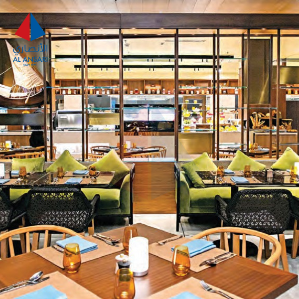commercial kitchen and laundry