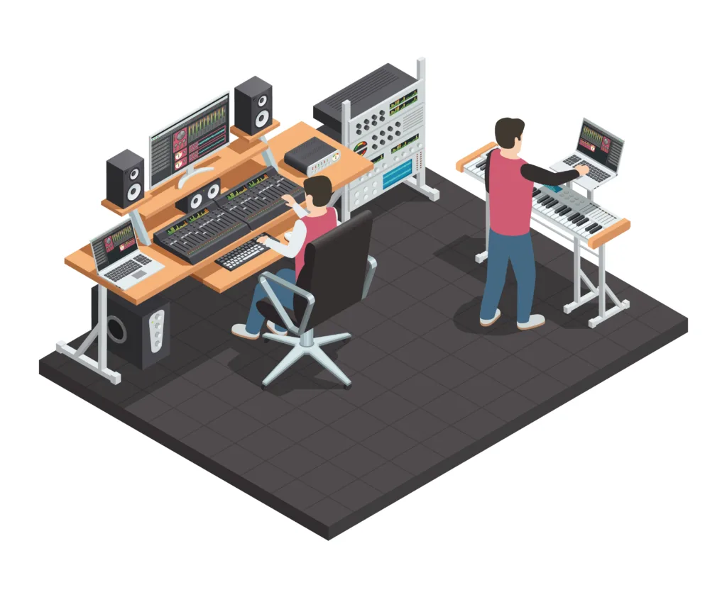 audio visual & background system